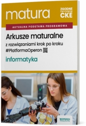 Arkusze maturalne Matura 2027 Informatyka Zakres rozszerzony - Piotr Dobosiewicz, Jarosław Drzeżdżon