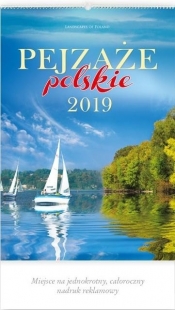 Kalendarz 2019 Reklamowy Pejzaże polskie RW1