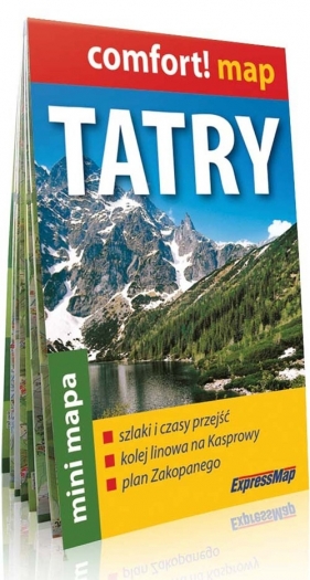 Tatry mini mapa 1:80 000