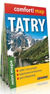 Tatry mini mapa 1:80 000