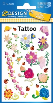 Tatuaże dla dzieci Z Design - Kwiatki (56691)