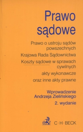 Prawo sądowe - Zieliński Andrzej