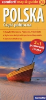 Polska Część połnocna 2w1 przewodnik i mapa