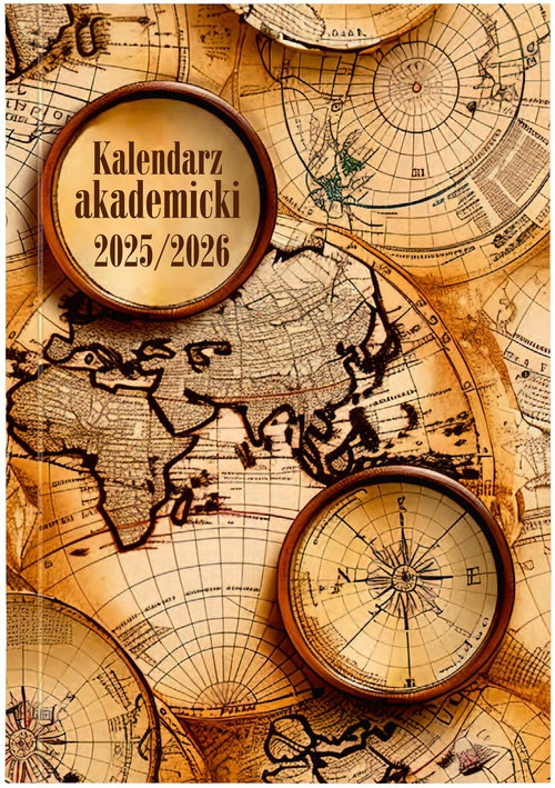 Kalendarz akademicki 25/26 A5T PCV bezbarwny MAPA