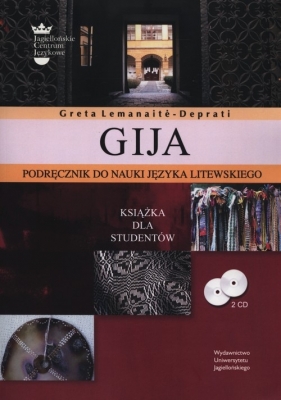 Gija Podręcznik do nauki języka litewskiego + 2CD - Lemanaite-Deprati Greta