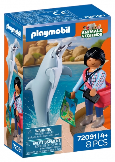 <img src='https://webimage.pl/pics/917/0/d4008789720917.jpg' style='height:440px' /> Playmobil Zoo: Delfin i odwiedzający 72091