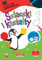 Kolorowanka. Szlaczki i kształty z naklejkami