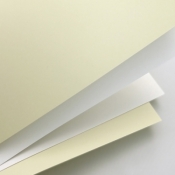 Papier ozdobny (wizytówkowy) Galeria Papieru gładki biały A4 250g