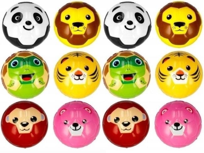 Piłka miękka 7cm MIX