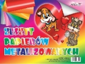 Zeszyt papierów metalizowanych B4