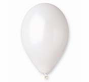 Balony metaliczne Perłowo-Białe, GM110, 30 cm, 100 szt. (GM110/29)
