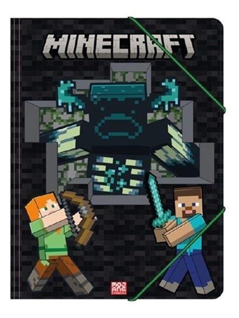 <img src='https://webimage.pl/pics/917/3/d5901137313917.jpg' style='height:440px' /> Teczka z gumką A4 Minecraft ASTRA