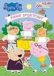 Świnka Peppa. Przyklejam, odklejam.Piknik sportowy (Uszkodzona okładka) - Opracowanie zbiorowe