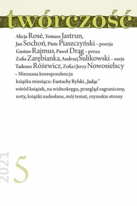 Twórczość 5/2021 - Opracowanie zbiorowe