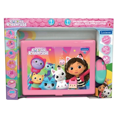 Lexibook - laptop edukacyjny KOCI DOMEK GABI 164 funkcje JC601i17