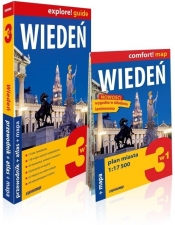 Wiedeń explore! Guide 3w1: przewodnik + atlas + mapa