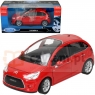 WELLY Citroen C3 2010, czerwony (WE24014)