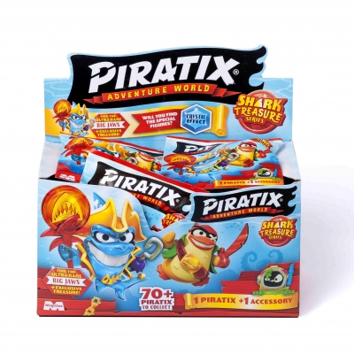 <img src='https://webimage.pl/pics/917/5/d8431618035917.jpg' style='height:440px' /> Piratix Shark Treasure One Pack 1szt.mix