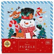 Puzzle w ramce 49: Snowman