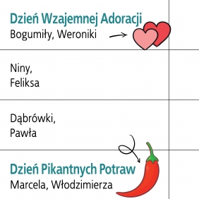 Ścienny Planer Rodzinny - Czarny 2026