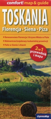 Toskania 2w1 przewodnik i mapa