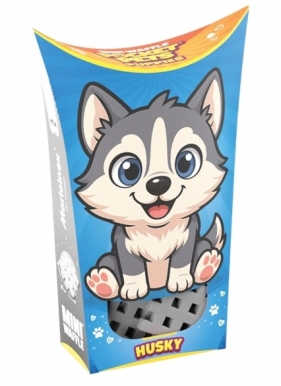 Mini Waffle Pocket Pets, Puppies - Husky, 44 el.