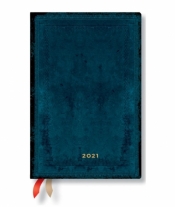 Kalendarz książkowy mini 2021 12M Calypso Bold