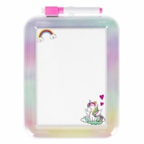 Tablica suchościeralna z pisakiem Unicorn