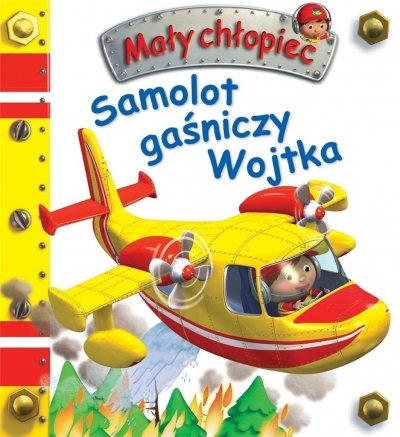 Mały chłopiec. Samolot gaśniczy Wojtka