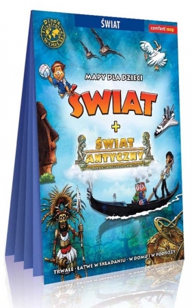 Mapy dla dzieci Świat + Świat antyczny