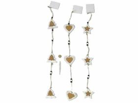 Zawieszka drewniana 70cm MIX