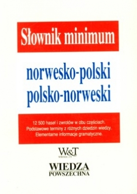 SŁ.MINIMUM NOREWSKO-POLSKI POLSKO-NORWESKI - Opracowanie zbiorowe