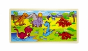 Puzzle 96: drewniane dinozaury (Q2275)