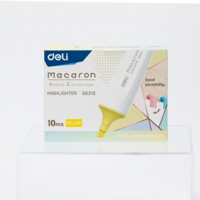 Zakreślacz 1-5mm Macaron - żółty