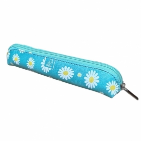 Piórnik mini Stokrotki na turkusie