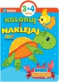 Koloruj i naklejaj. Morskie zwierzęta - Opracowanie zbiorowe