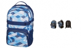 Plecak Herlitz be.bag Cube Blue Checked