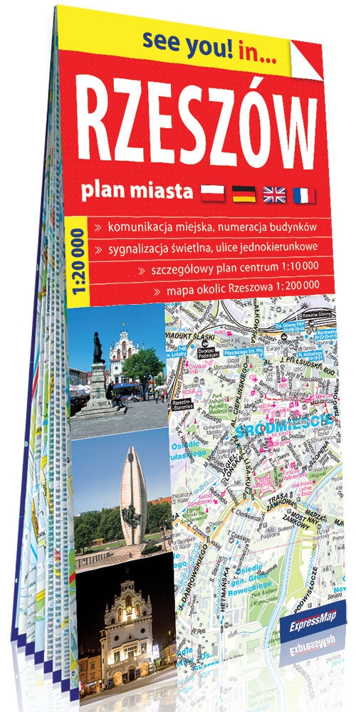 Rzeszów plan miasta 1:20 000