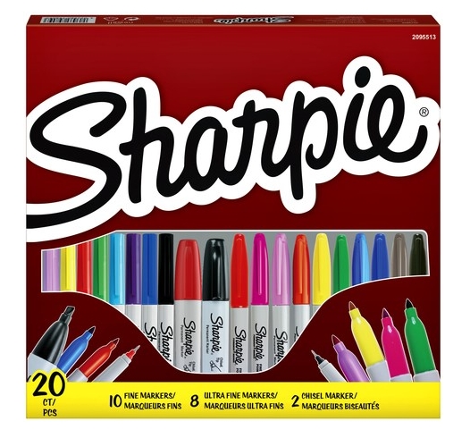 Markery Sharpie Fine kpl 20-kol. (SHP-2079809)