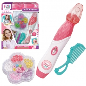 Zestaw do wplatania koralików we włosy (118918)