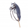 Koń na kiju HOPPIHORSE Hobby Horse A4 szary (M01A403) od 3 lat