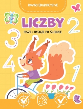 Liczby. Piszę i rysuję po śladzie. Rowki edukacyjne - Opracowanie zbiorowe