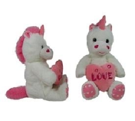Jednorożec z sercem 23cm
