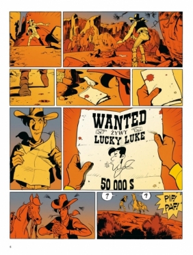 Wanted Lucky Luke! - Matthieu Bonhomme