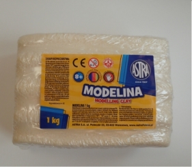 Modelina cukiernicza zabawa 1kg waniliowa