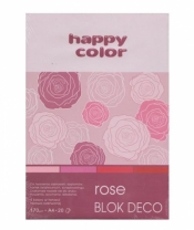 Blok Deco Rose Color A5