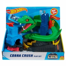 Hot Wheels City Starcie z Cobrą Zestaw (FNB20)