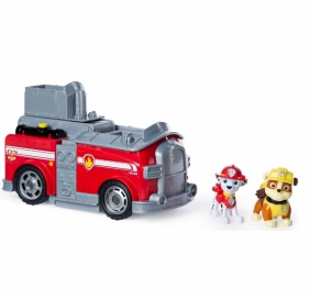 Psi Patrol: Pojazd transformujący z wyrzutnią + figurka Marshall i Rubble (6055931/20122546)