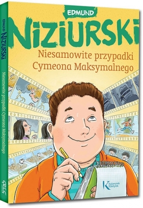 Niesamowite przypadki Cymeona Maksymalnego. Kolorowe ilustracje, duża czcionka - Edmund Niziurski