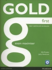 Gold First Exam Maximiser + CD - Burgess Sally, Newbrook Jacky